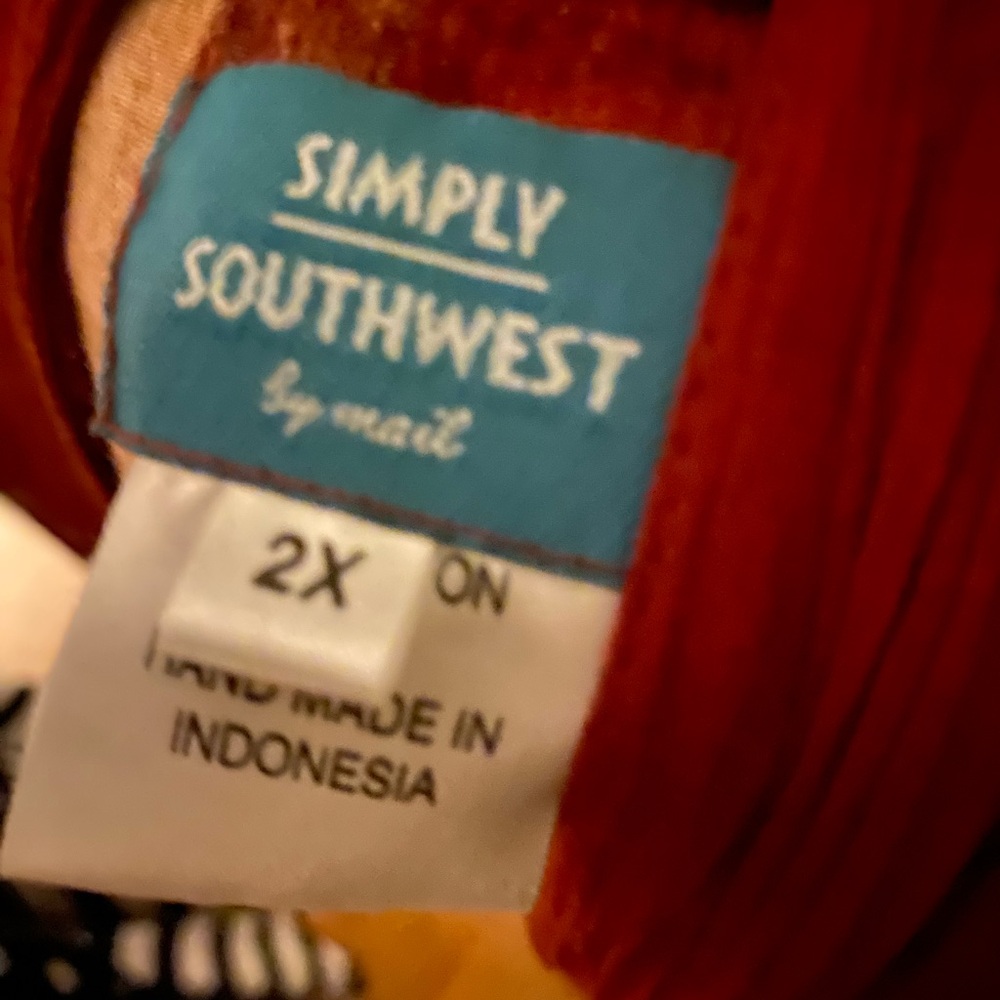 Simply Southwest Rustic Patterned Cardigan - Picture 4 of 4
